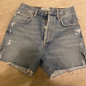 AGOLDE Dee High Rise shorts
